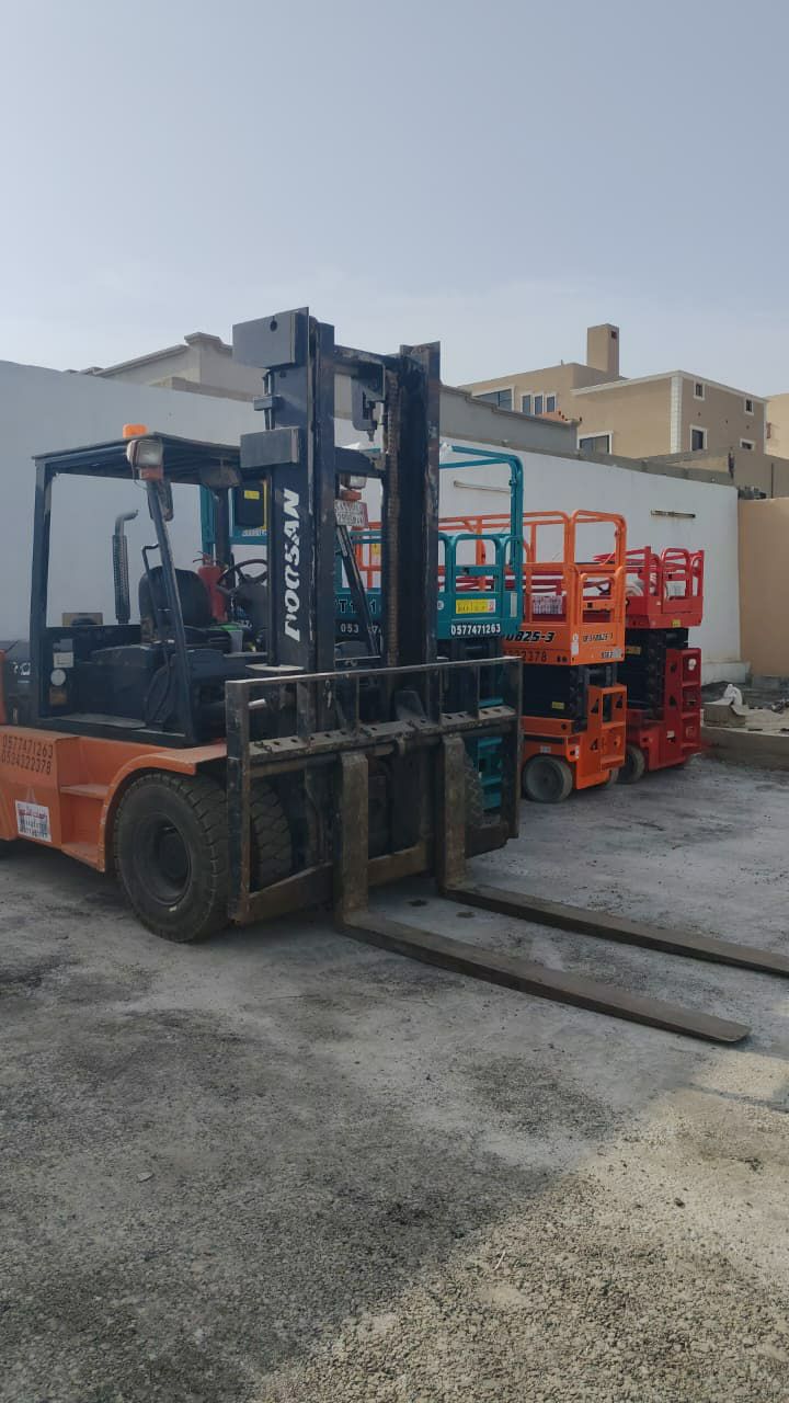 رافعات شوكية forklift للايجار جدة مكة فوركلفت اللا