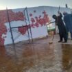 صبة مروحة صبة صبة ميزانية الخرسان مطبوعة صبه ديكور