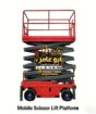 Scissor lift for rent in Jeddah, Man lift for rent