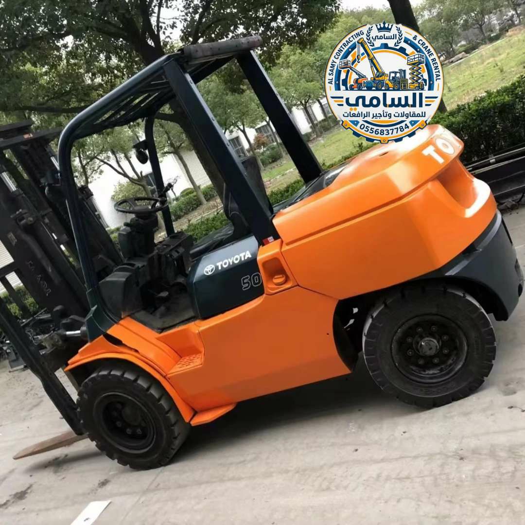 فوركلفت للإيجار في جدة #رافعة_شوكية_ديزل