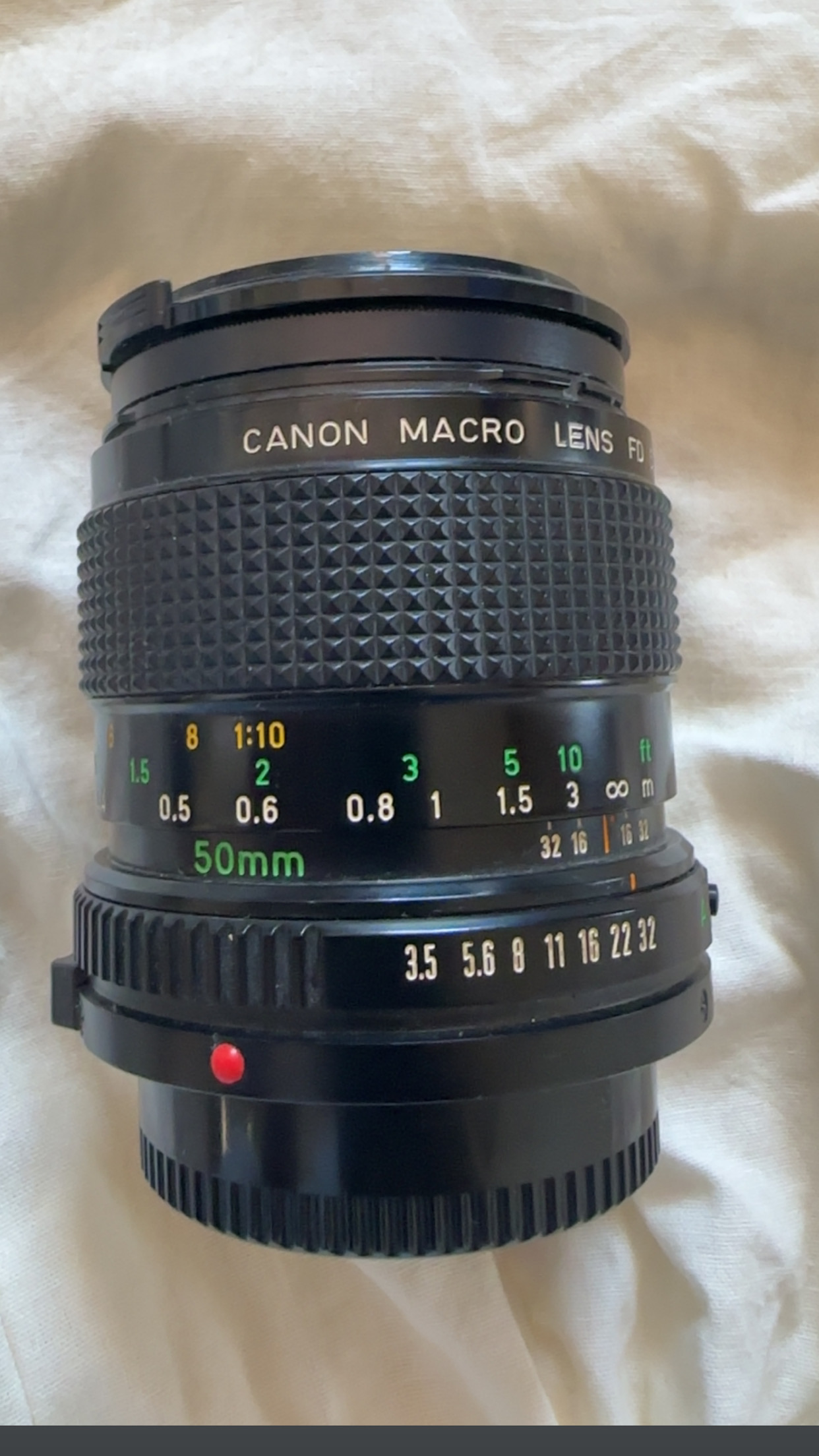 عدسة كانون Canon Macro Lens FD 50mm