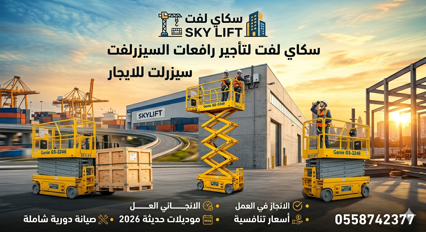 رافعات شوكيه فوركلفت مان لفت سيزرلفت كرينات بوبكات