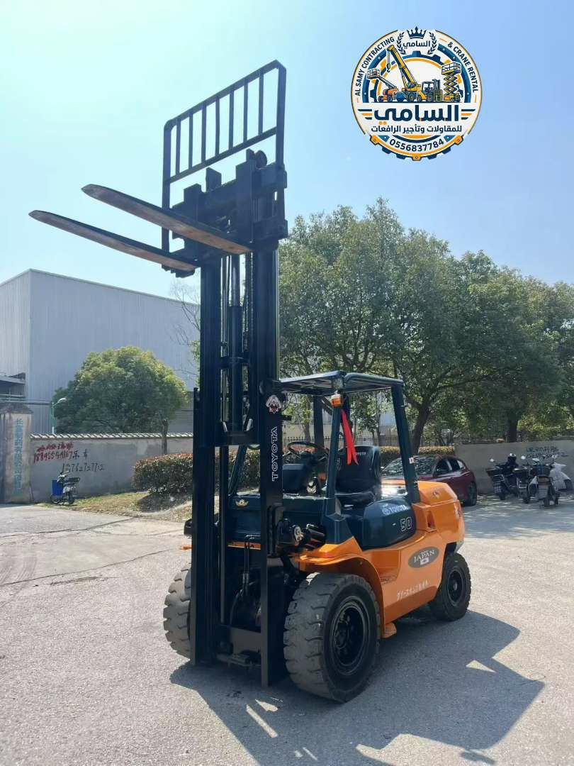 فوركلفت للإيجار في جدة #رافعة_شوكية_ديزل
