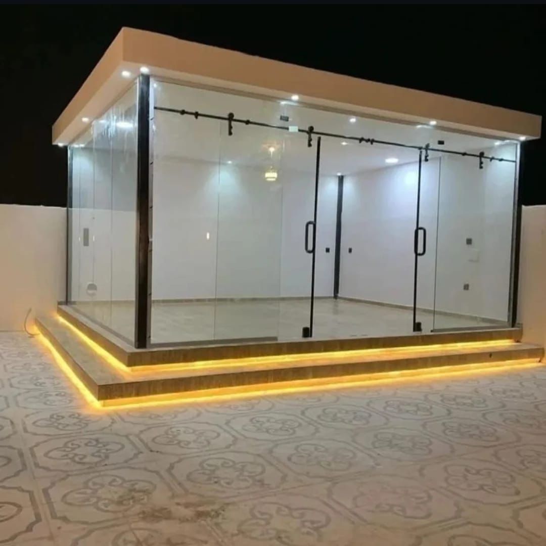 مظلات مستودعات جلاسات