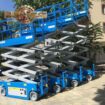 Scissor lifts for rent, electric and diesel, Jedda