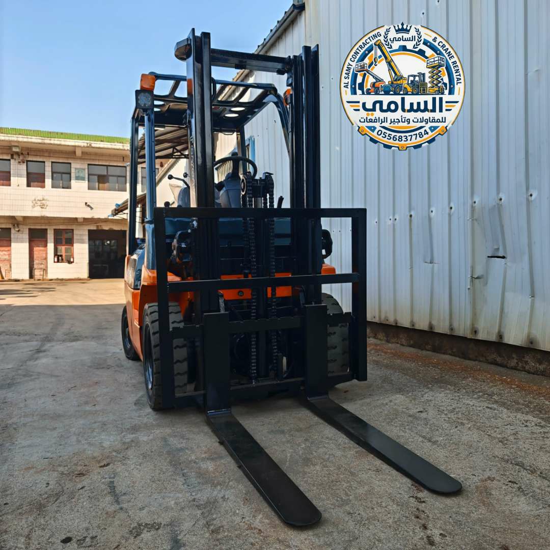 فوركلفت للإيجار في جدة #رافعة_شوكية_ديزل
