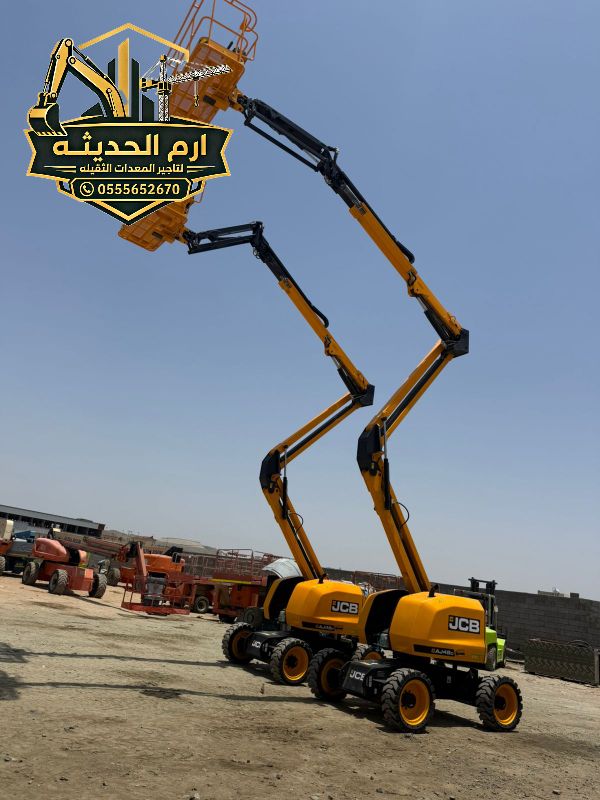ايجار مان لفتmanlift سيزرلفتscissorlift الدمام 055