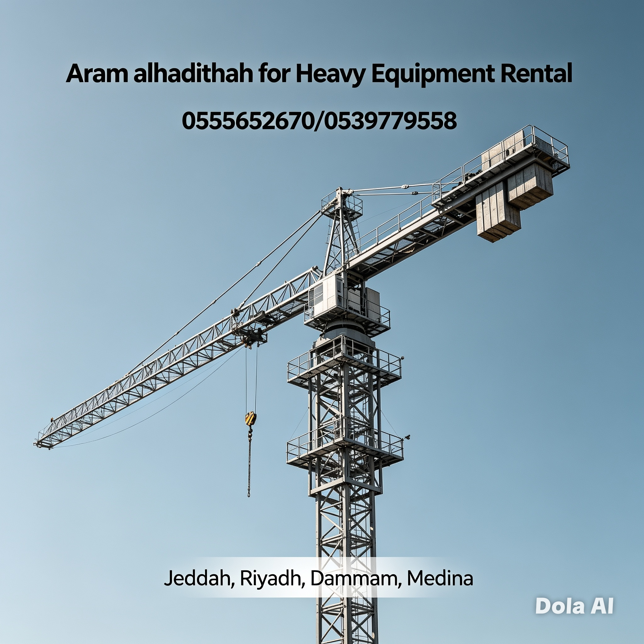 ايجار كرين|جده والرياض والدمام 0555652670.تاجير كر