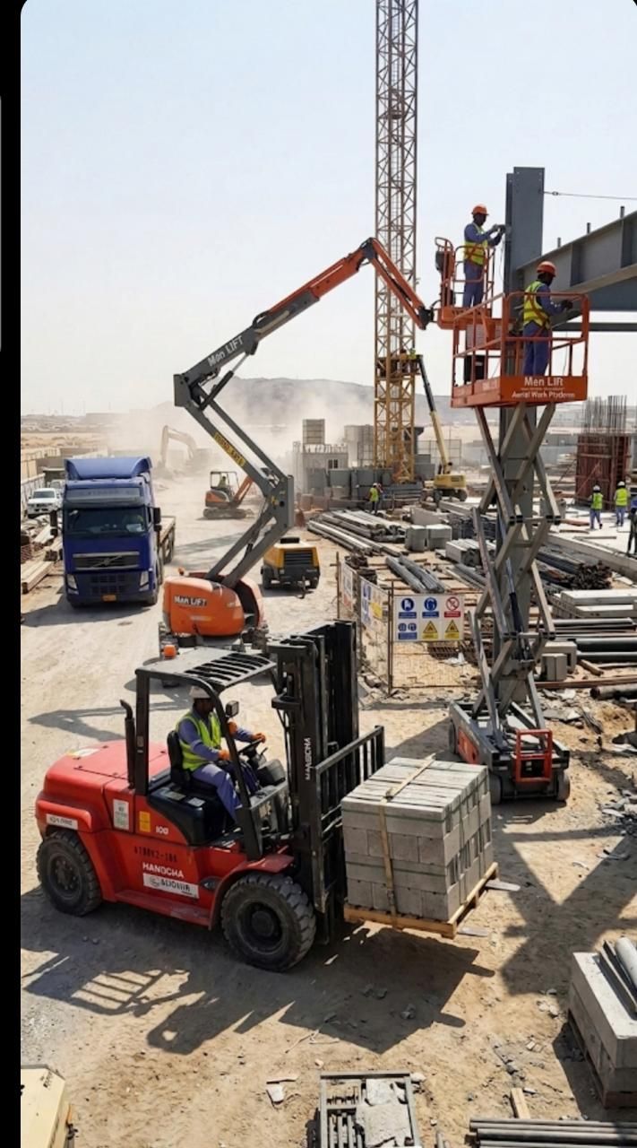 سيزر لفت للايجار في الدمام مان لفت رافعات شوكيه كر