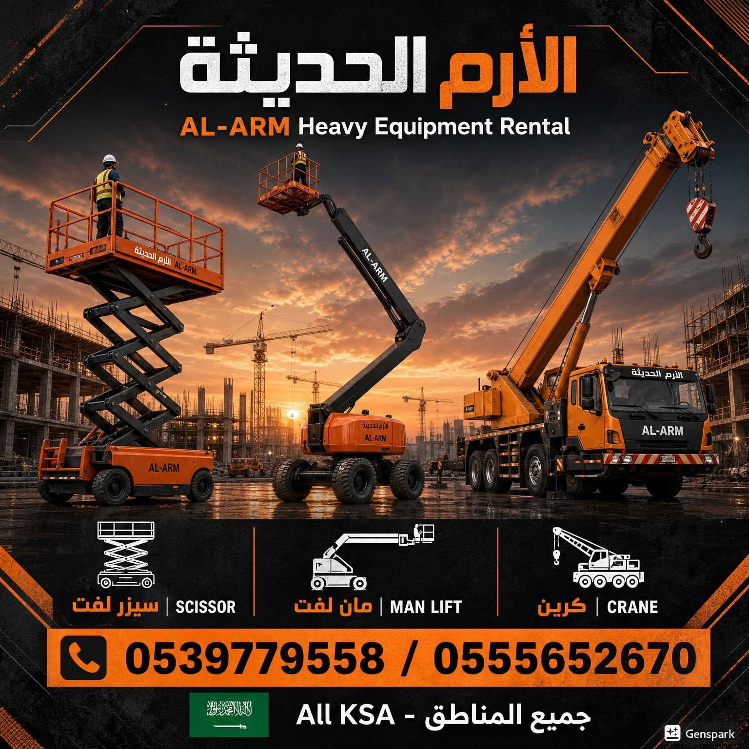 ايجار كرينات cranes جده والرياض والدمام والمدينه 0