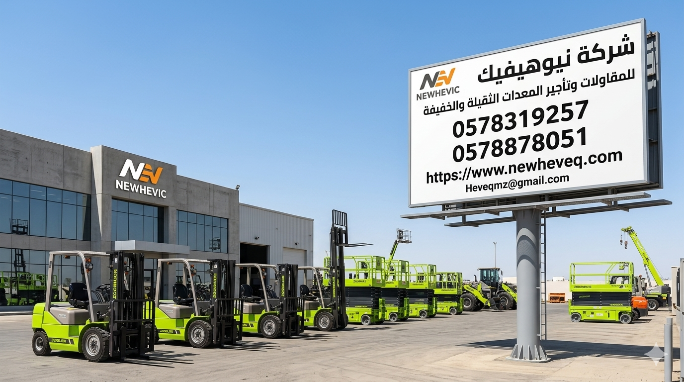 شركة نيوهيفيك للمقاولات وتأجير المعدات الثقيلة وال