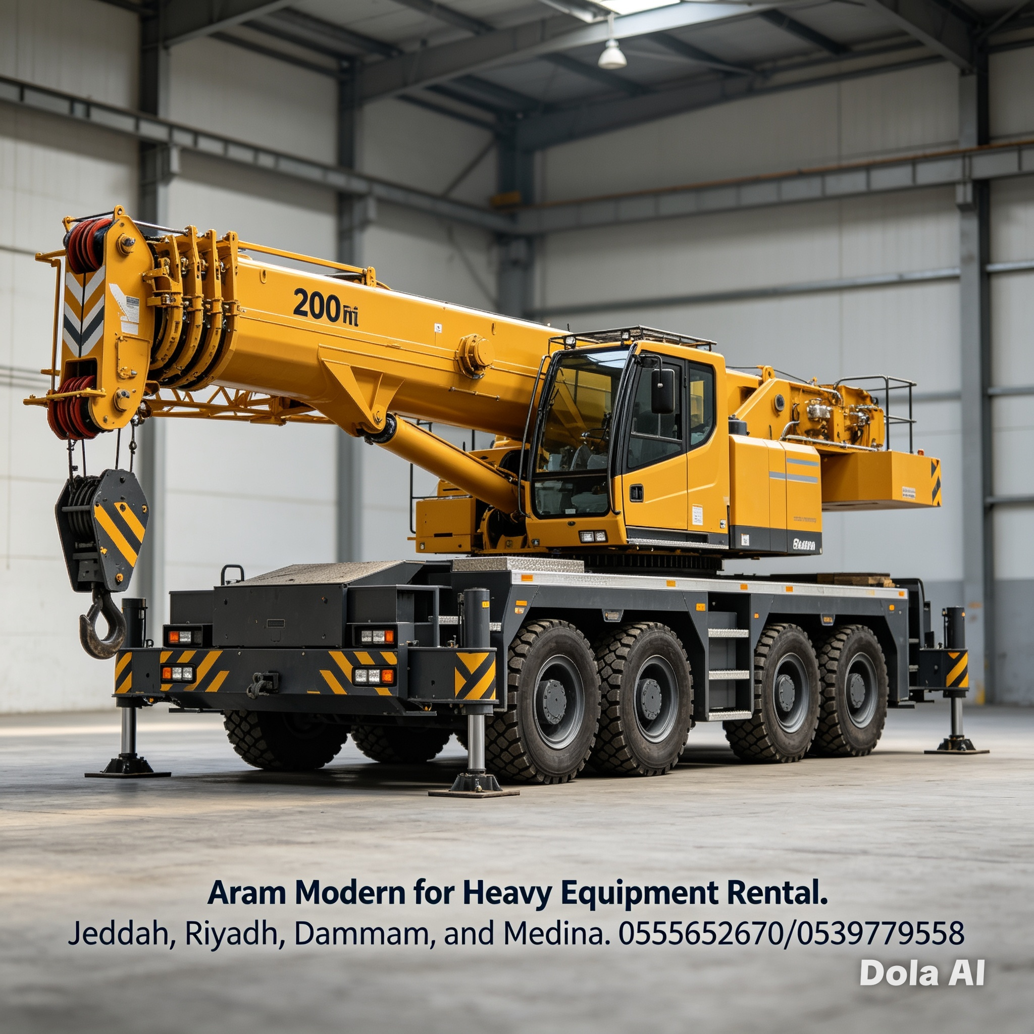 تأجير كرينات بجميع الاحجام والمقاسات 0555652670