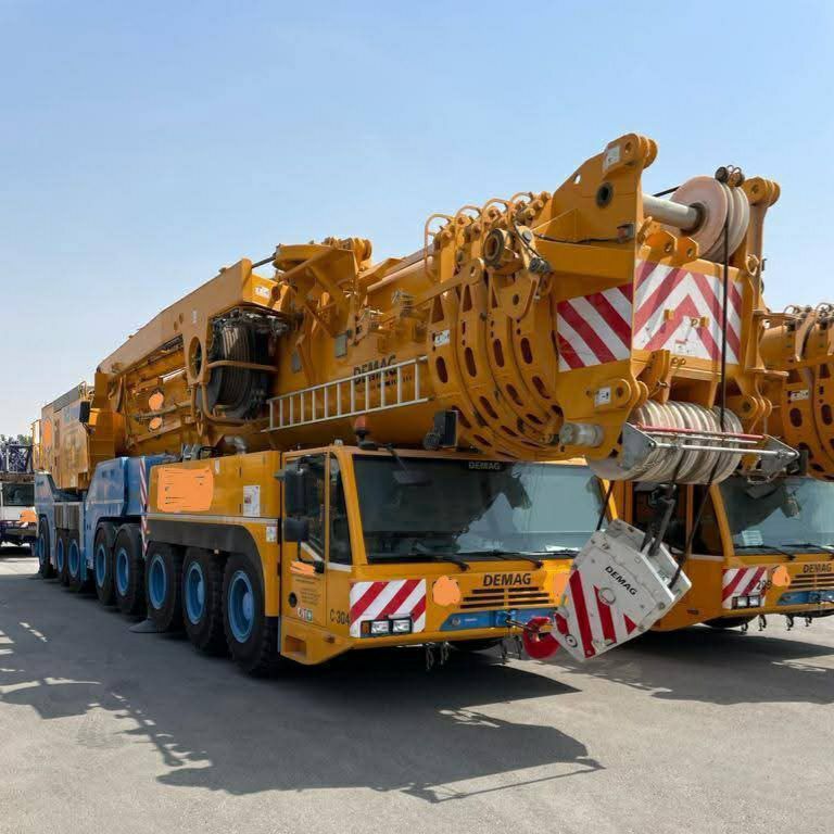 كرينات للايجار في الدمام من 7طن الى 500طن