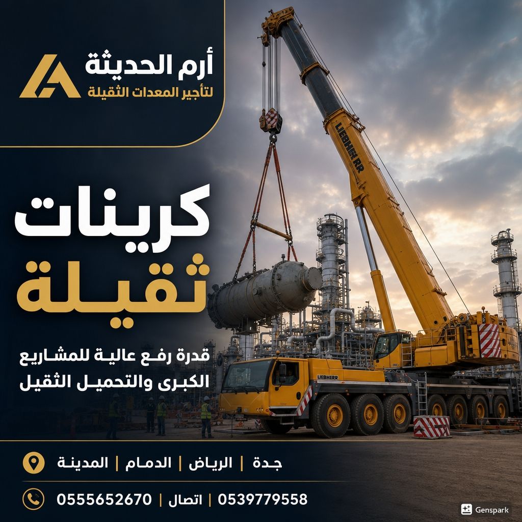 ايجار كرينات/سيزرلفت 0555652670 جده والرياض والدما