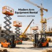 ايجار سيزر لفت scissor lift جده والرياض والدمام وا