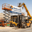 ايجار سيزر لفت scissor lift جده والرياض والدمام وا