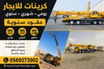 #كرين للايجار #رافعة الشوكية للايجار #فور كلفت للا