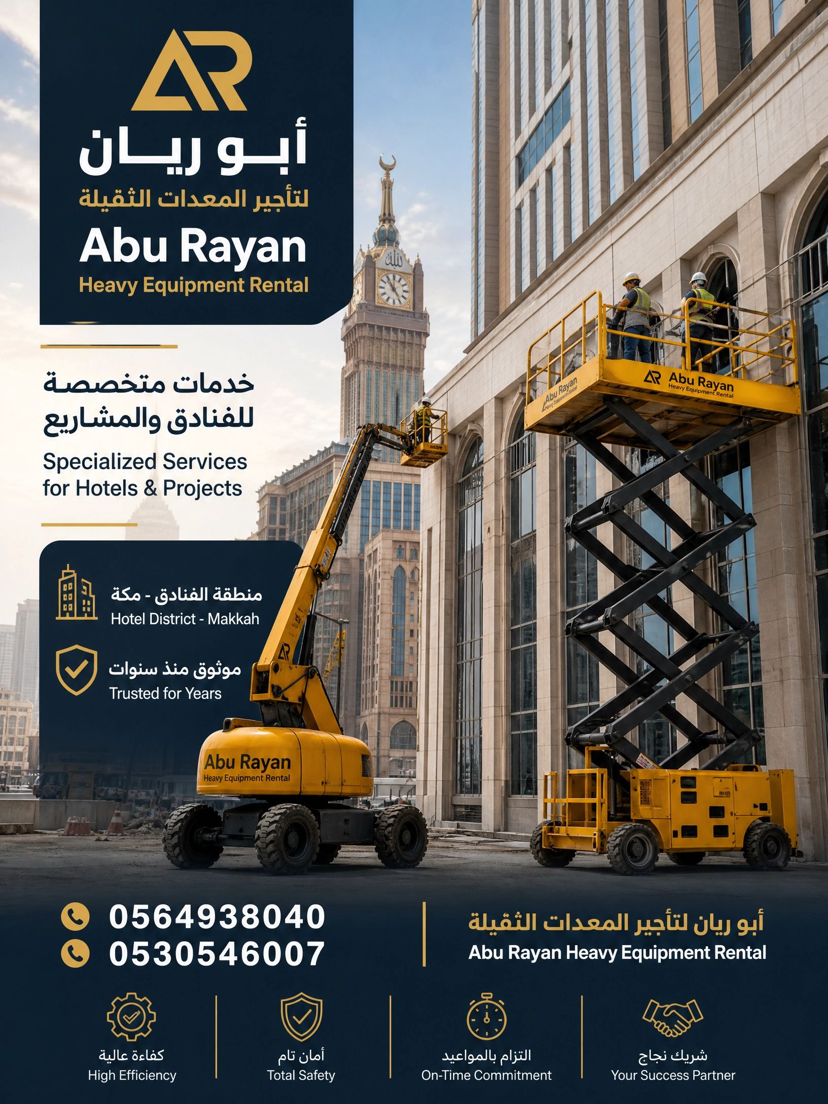 تاجير سيزر لفت مان لفت رافعه مقصيه سقاله كهرباء جم