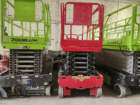سيزر لفت 8متر 10متر 12متر 14متر 16متر للإيجار جدة