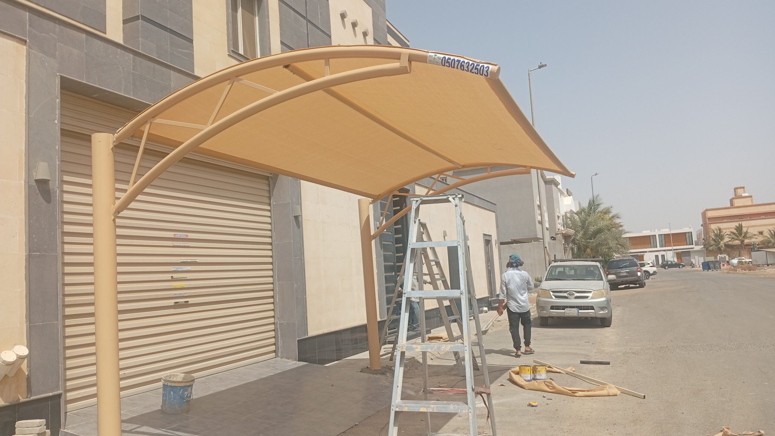 مظلات سيارات جده فك وتركيب وصيانة جميع انواع المظل