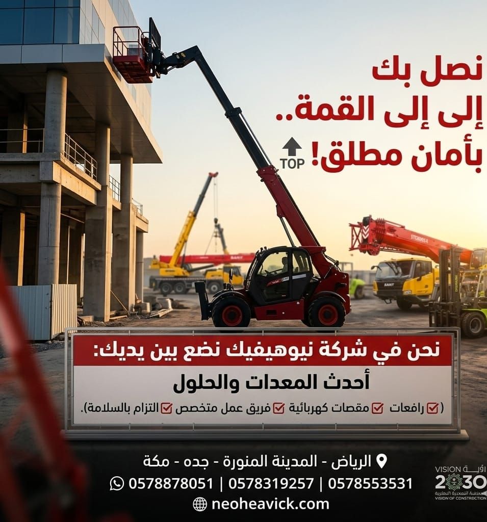 شركة نيوهيفيك للمقاولات وتأجير المعدات الثقيلة وال