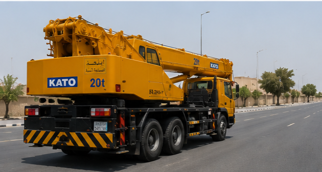 كرينات جميع الاحجام للايجار في جميع أنحاء المملكة