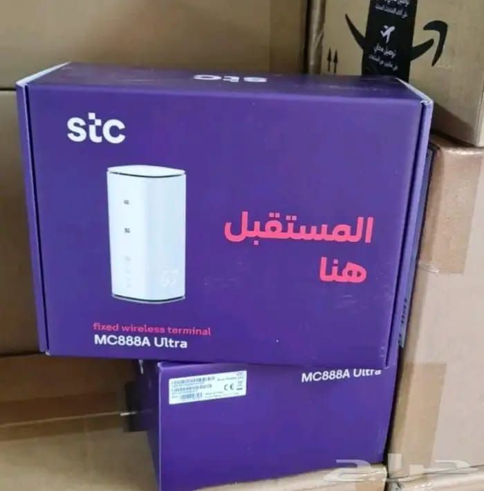عرض راوتر stc 5G مع شريحة نت لا محدود ضمان 18 شهر
