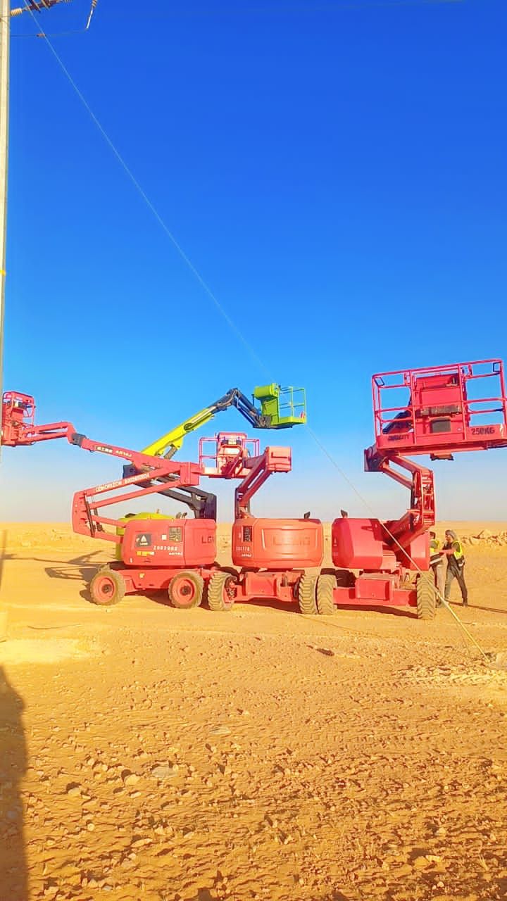 سيزر لفت للايجار مان لفت سيزر لفت رافعات شوكيه كري