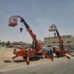 سبايدر كرين للايجار في جميع أنحاء المملكة