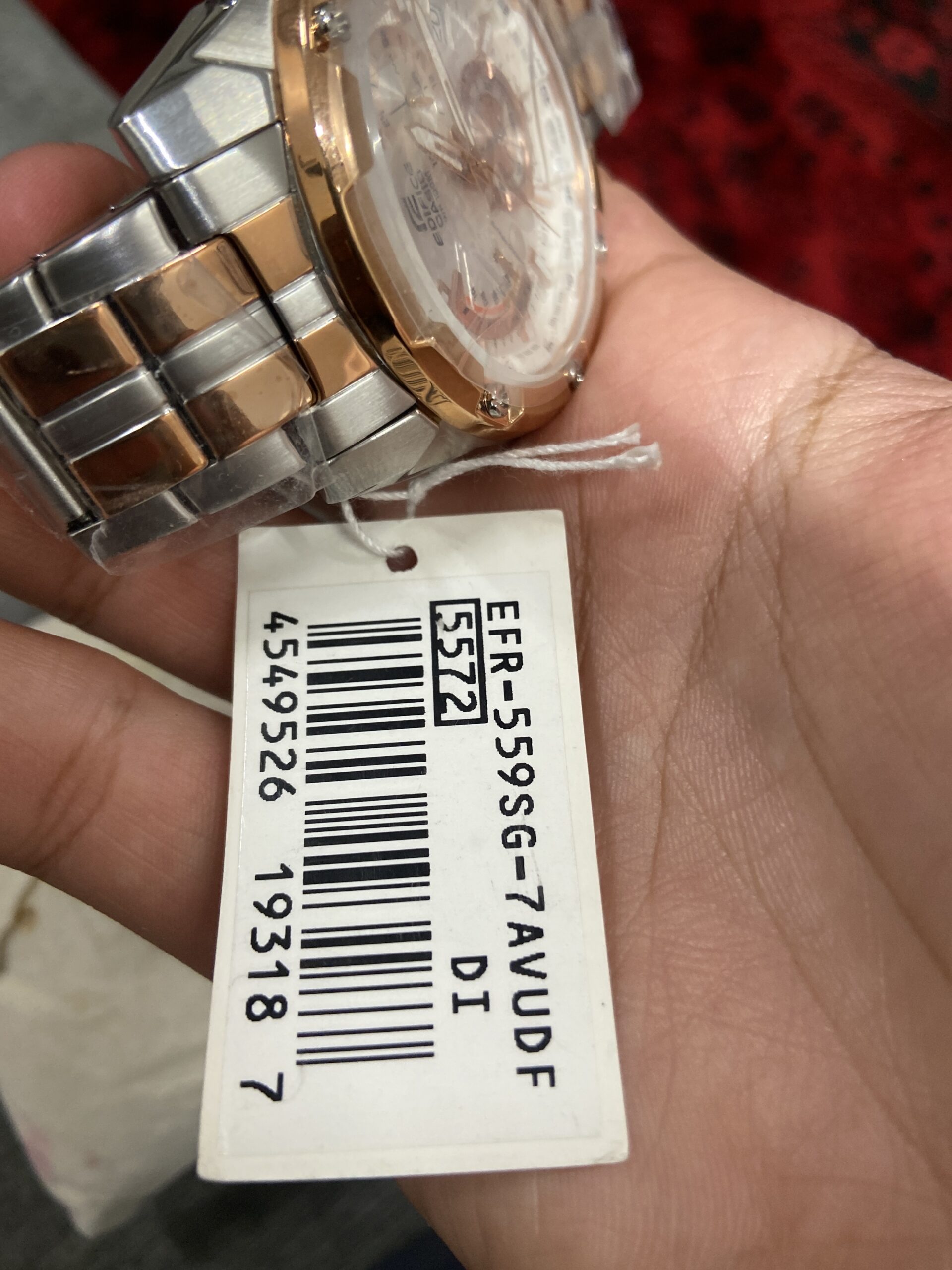 ساعه كاسيو اديفيس الاصليه
