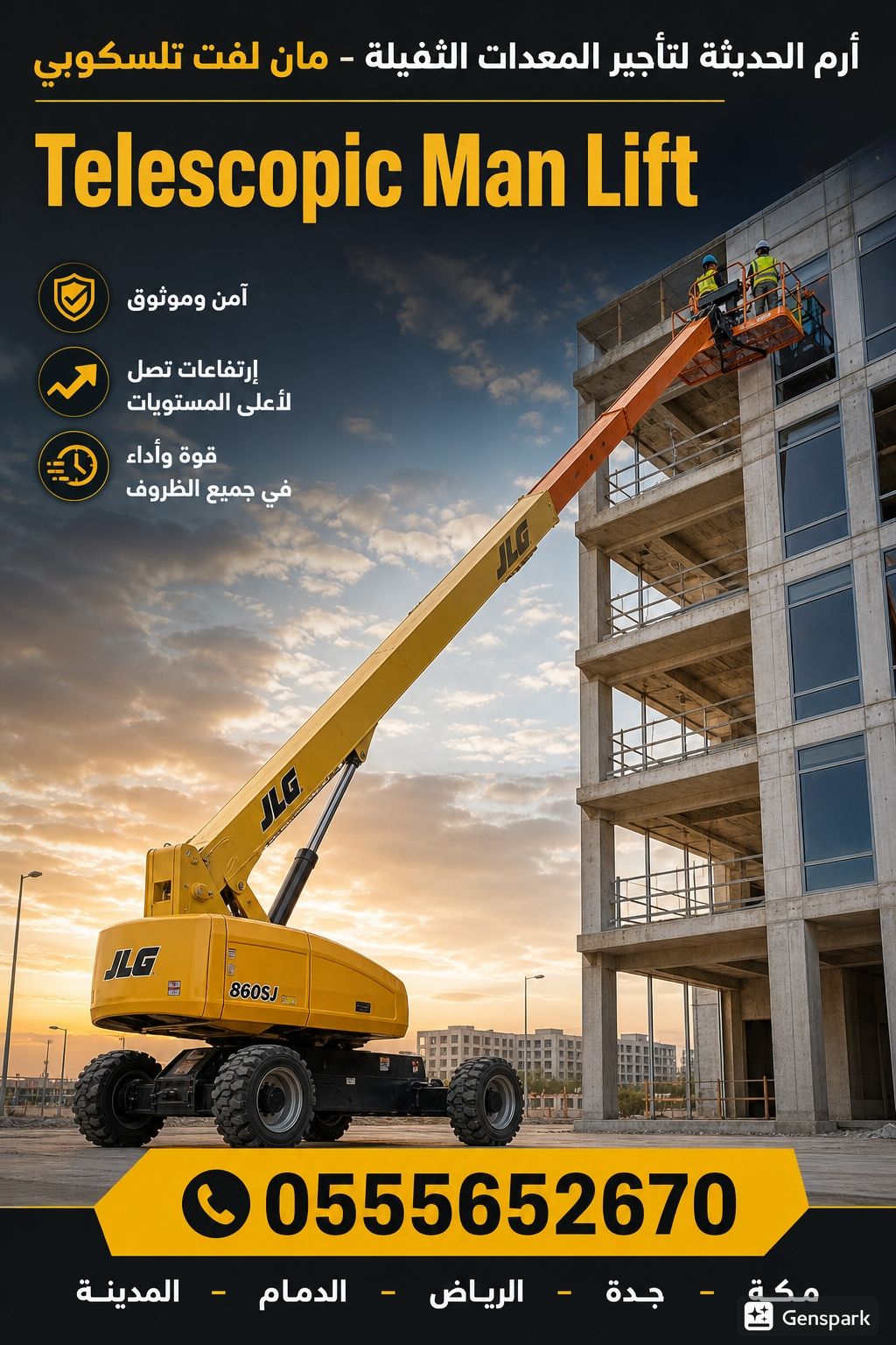 مان لفت للايجار( في جده والدمام 0555652670