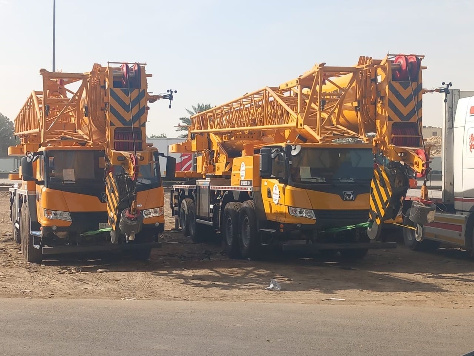 كرينات للايجار في الدمام الرياض جدة جميع الاحجام