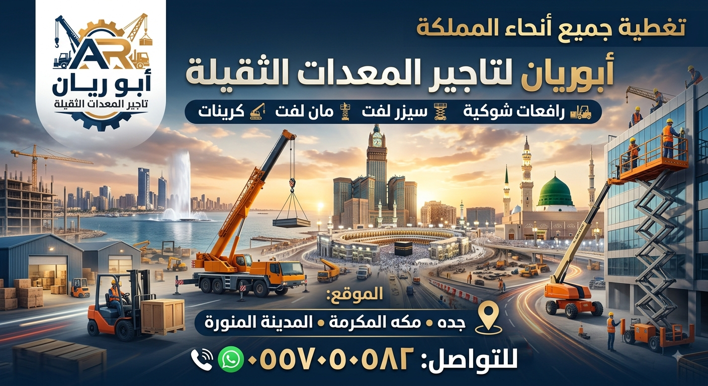 سيزرلفت مان لفت رافعات شوكية للايجار
