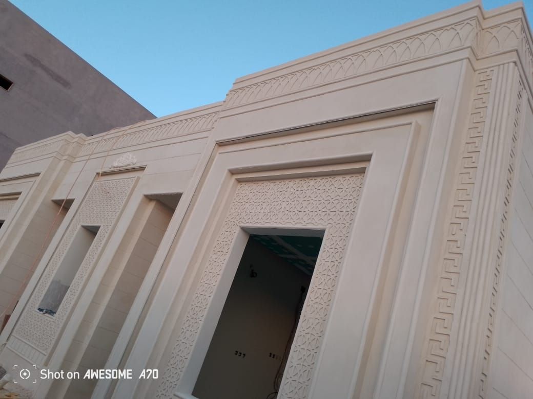 ديكورات خارجية لياسه ملونه بديل الحجر طبيعي