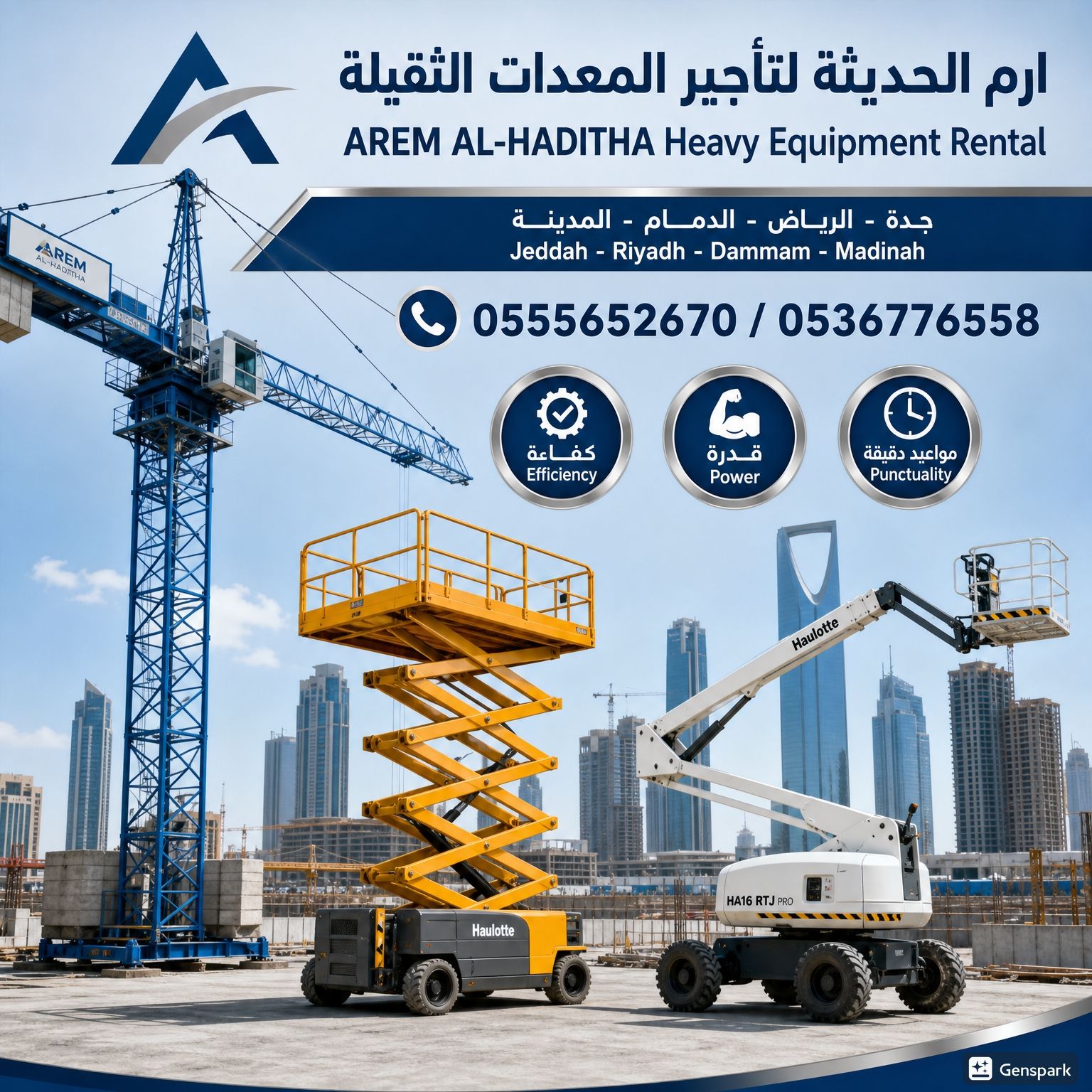تاجير سيزرلفت كهرباء وديزل في جده |سيزر لفت في جده