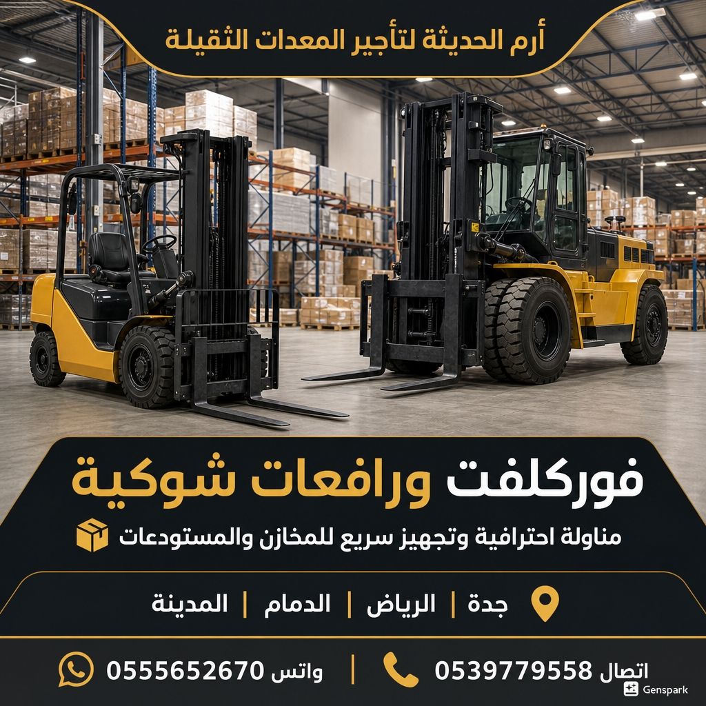 forklift rental in Jeddah | forklift rental in Riy