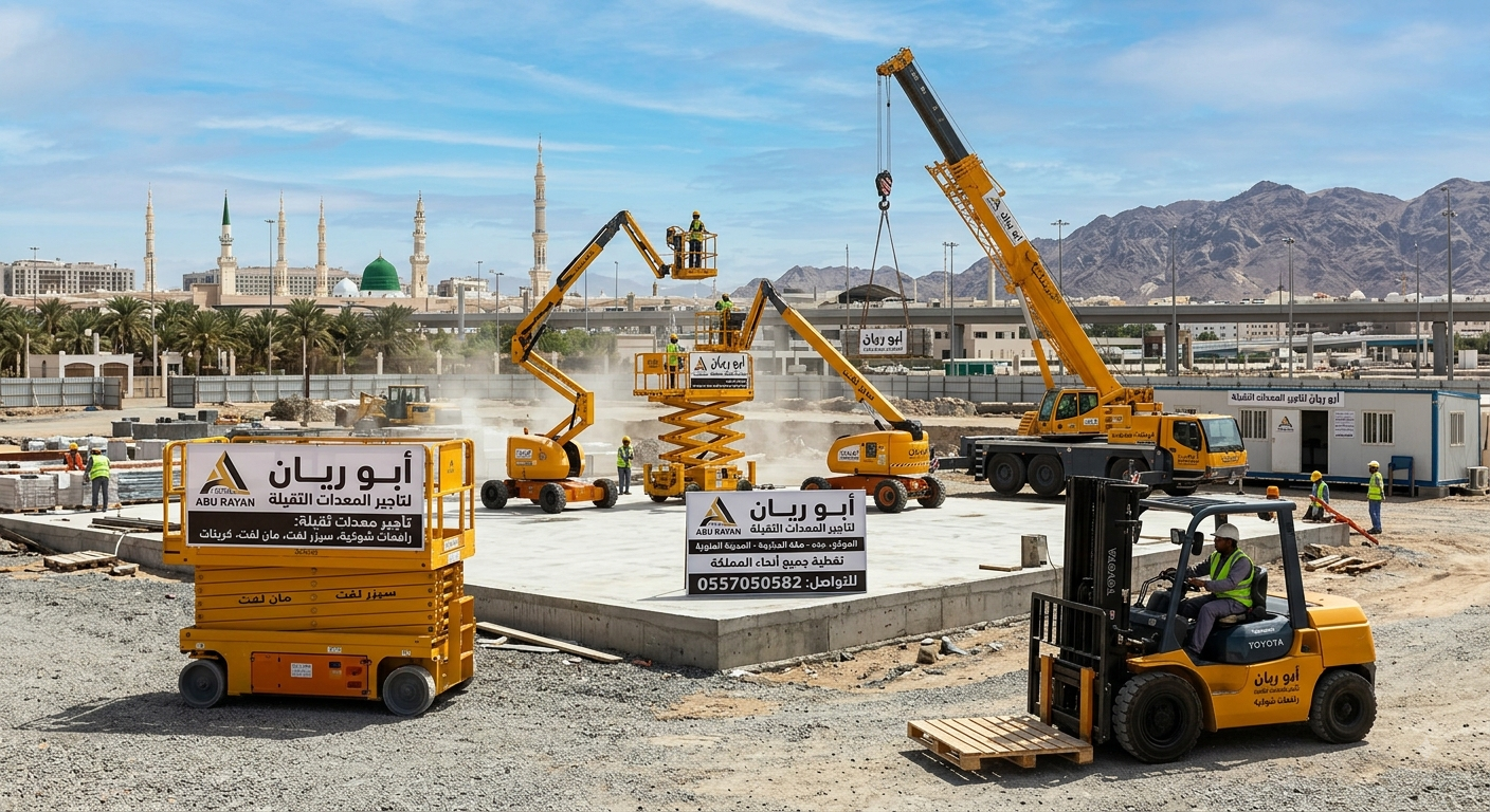 سيزرلفت مان لفت رافعات شوكية للايجار