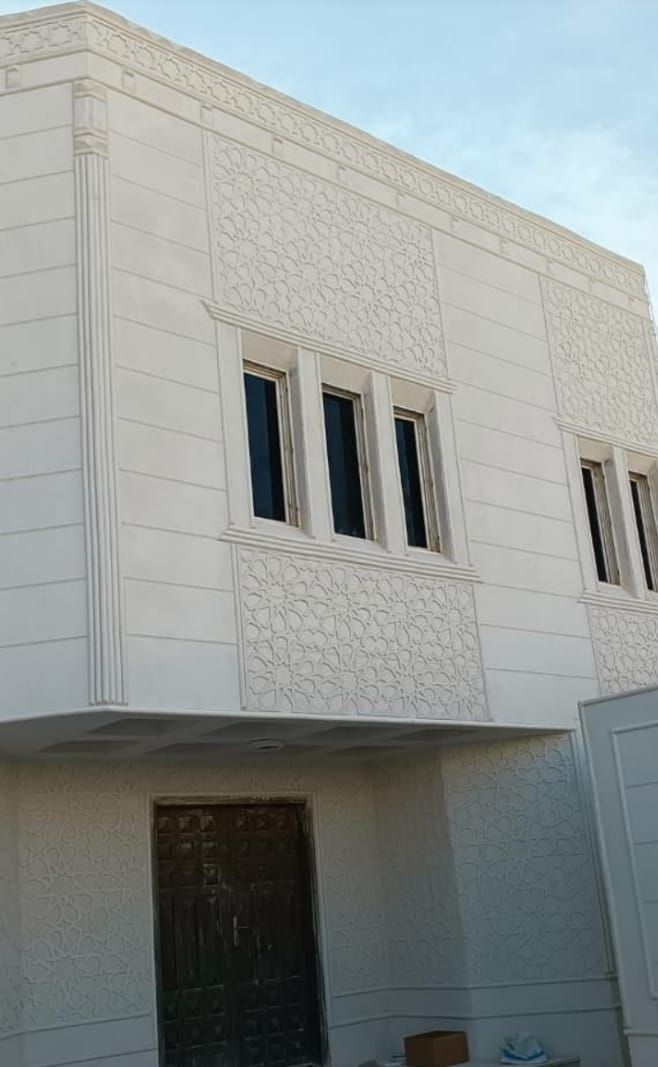 ديكورات خارجية لياسه ملونه بديل الحجر طبيعي