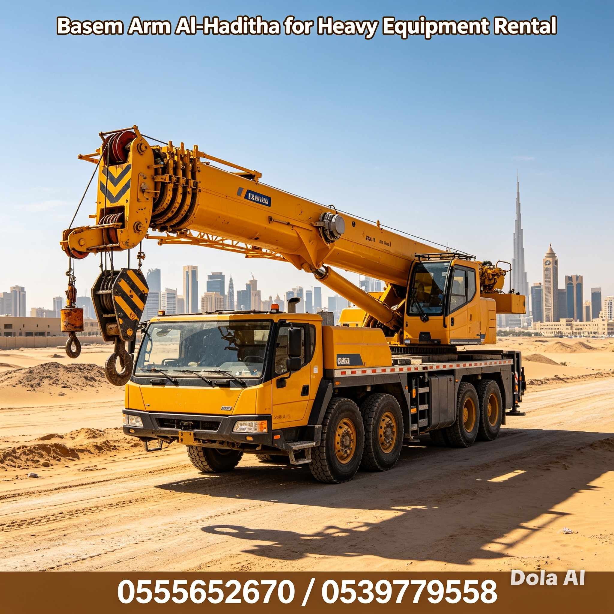 تاجير معدات ثقيله للرفع ومستلزمات البناء سيزرلفت و