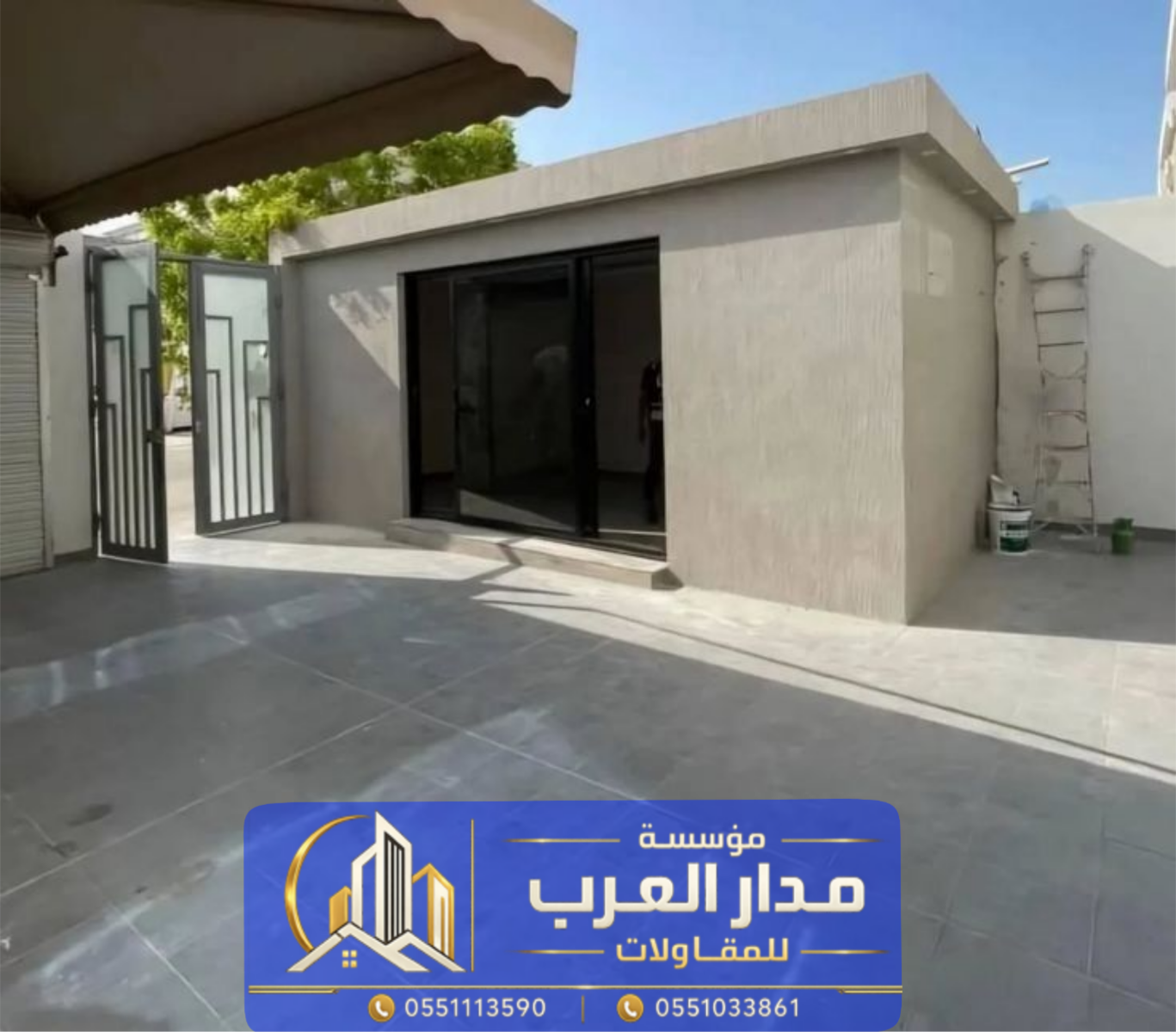 بناء ملاحق خارجية اسمنت بورد بالرياض |