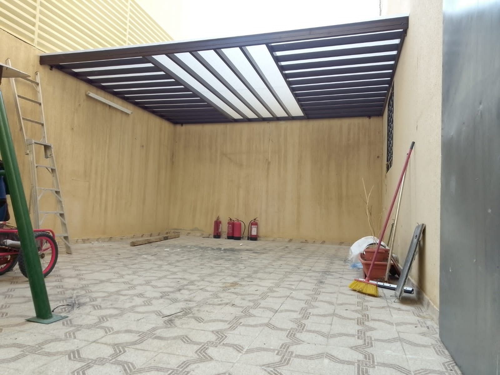 تركيب مظلات جلسات وحدائق منزلية