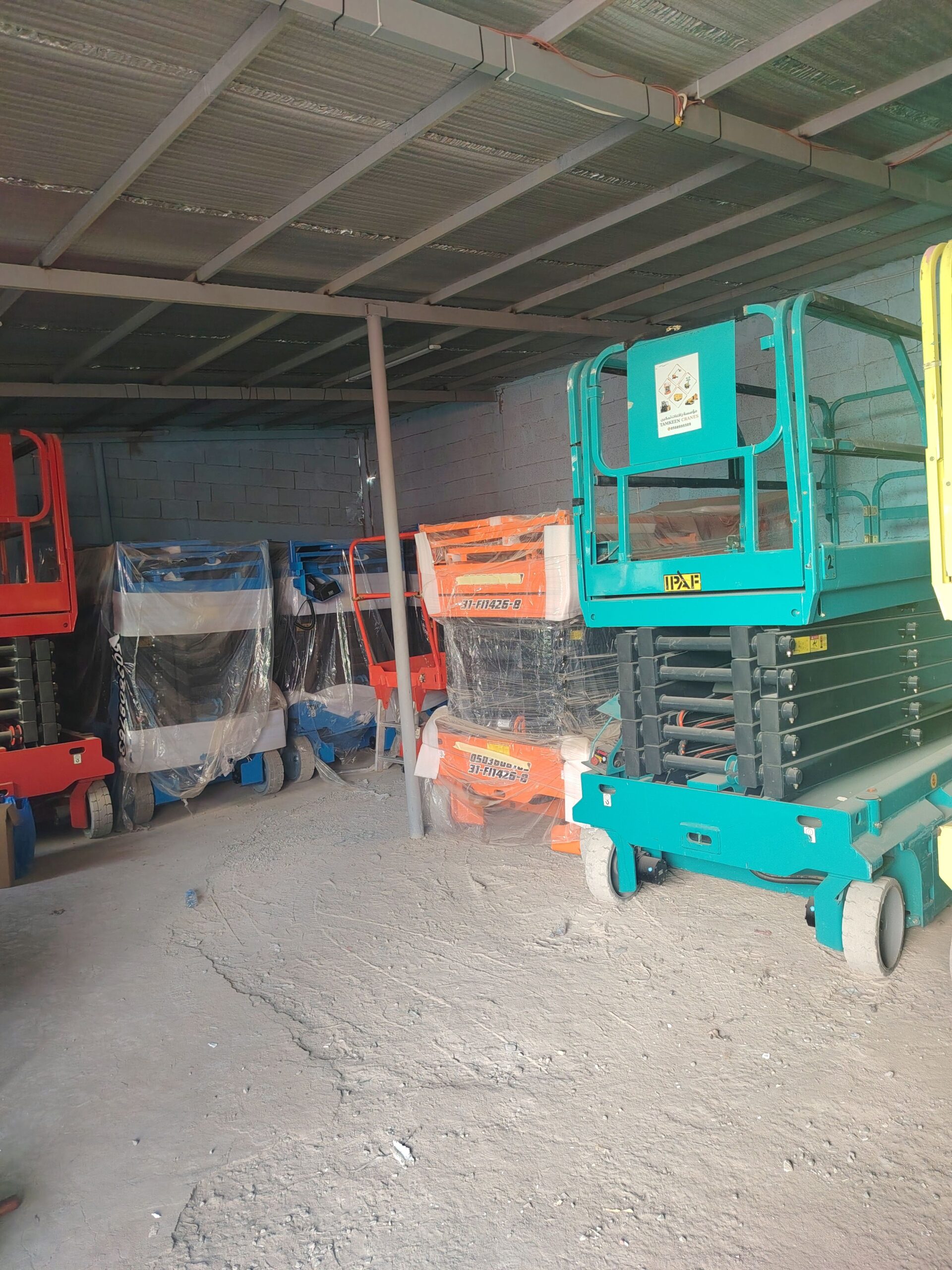 Scissorlift for rent, Manlift for rent, Spiderlift