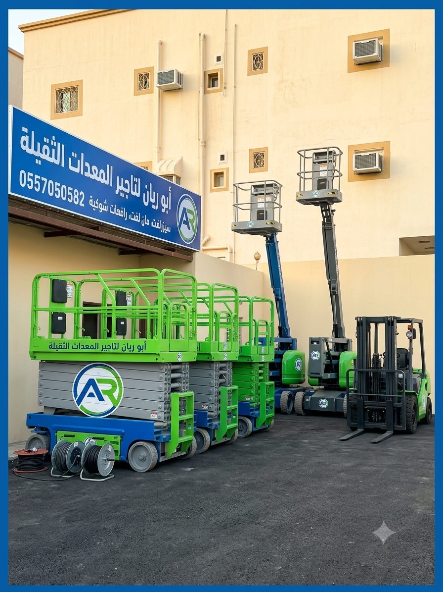 سيزرلفت مان لفت رافعات شوكية للايجار