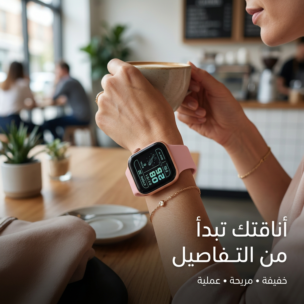 ساعة يد ذكية بسعر ١١٥ ريال