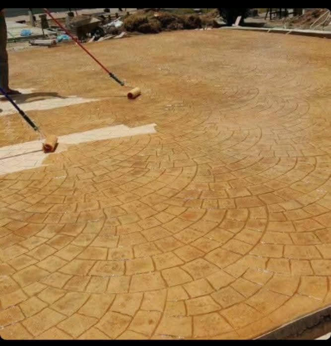 صبة مروحة صبة ميزانية الخرسان مطبوعة صبه ديكور صبۃ