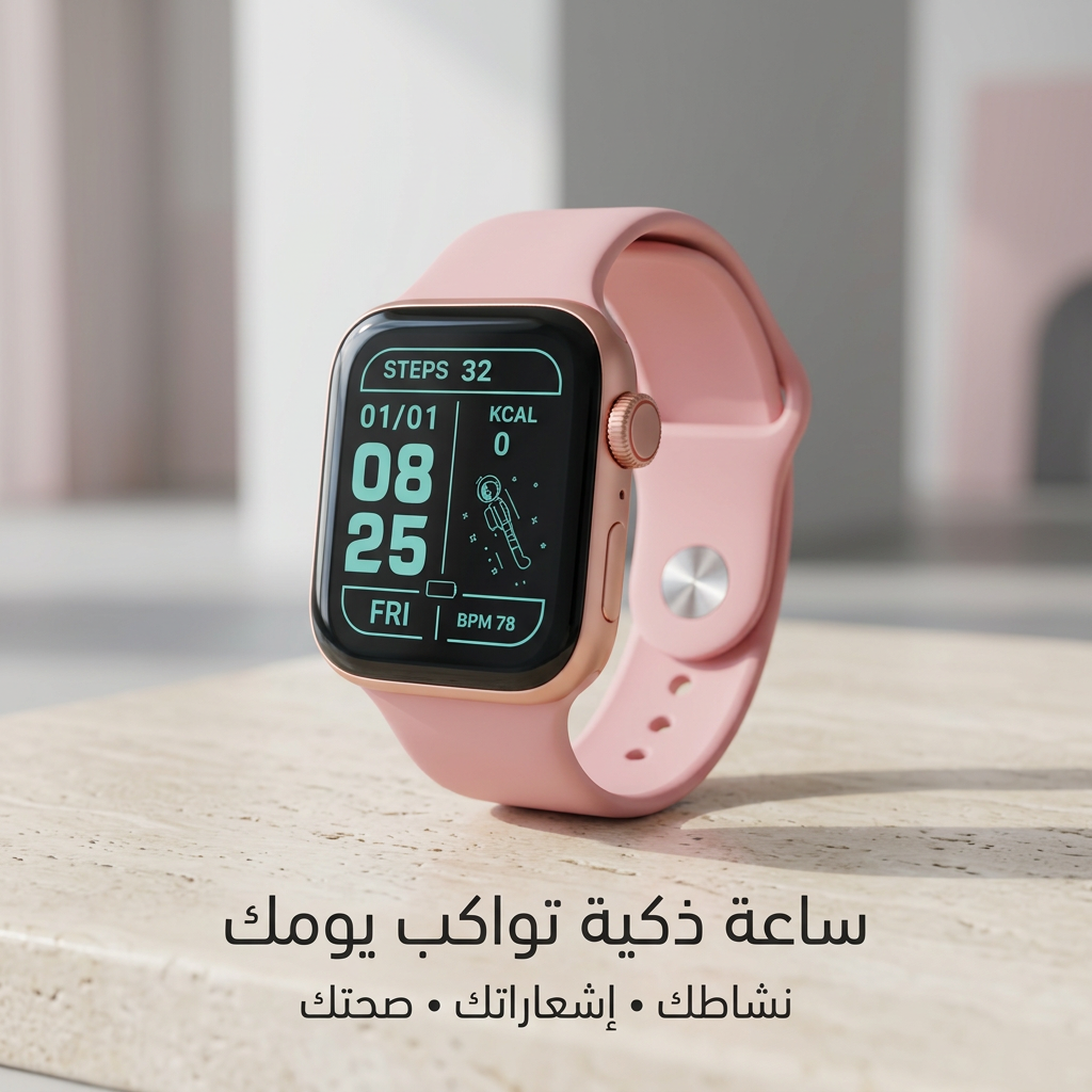 ساعة يد ذكية بسعر ١١٥ ريال