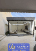 مجلس زجاجي بالرياض | تصميم ملحق خارجي