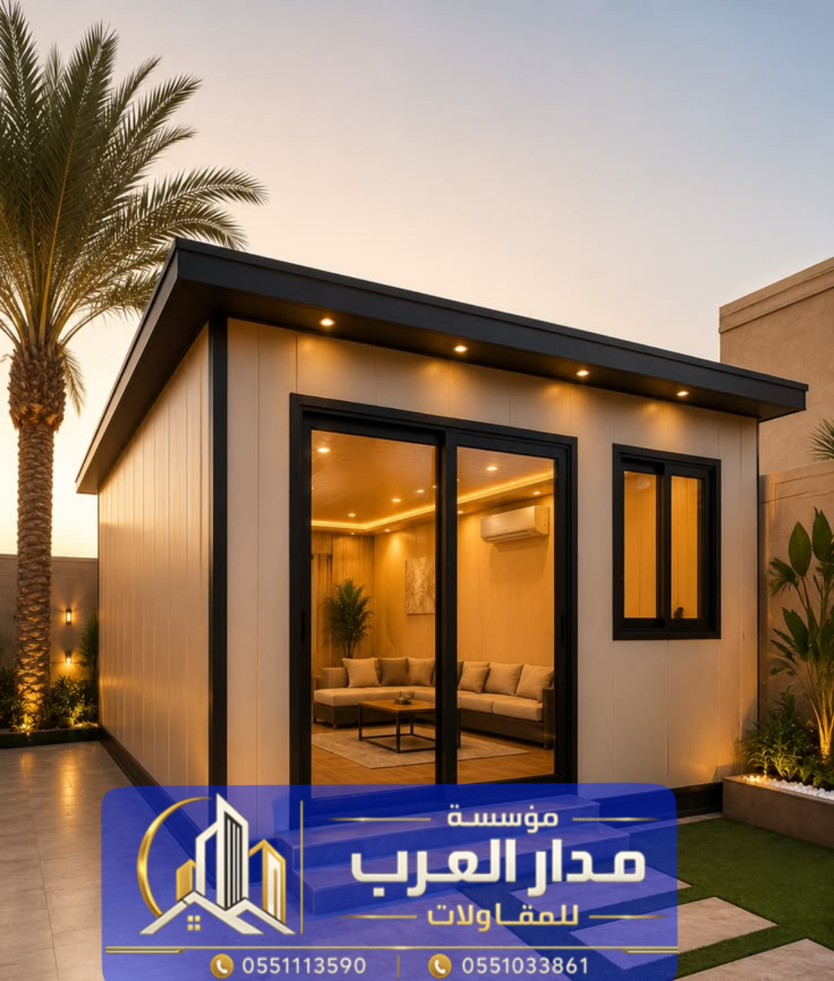 تنفيذ غرف ساندوتش بانل وتركيب ألواح الساندوتش بانل