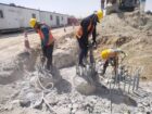 كمبروسر تكسير وحفريات وهدم جدار وفتحات كور وقصه خر