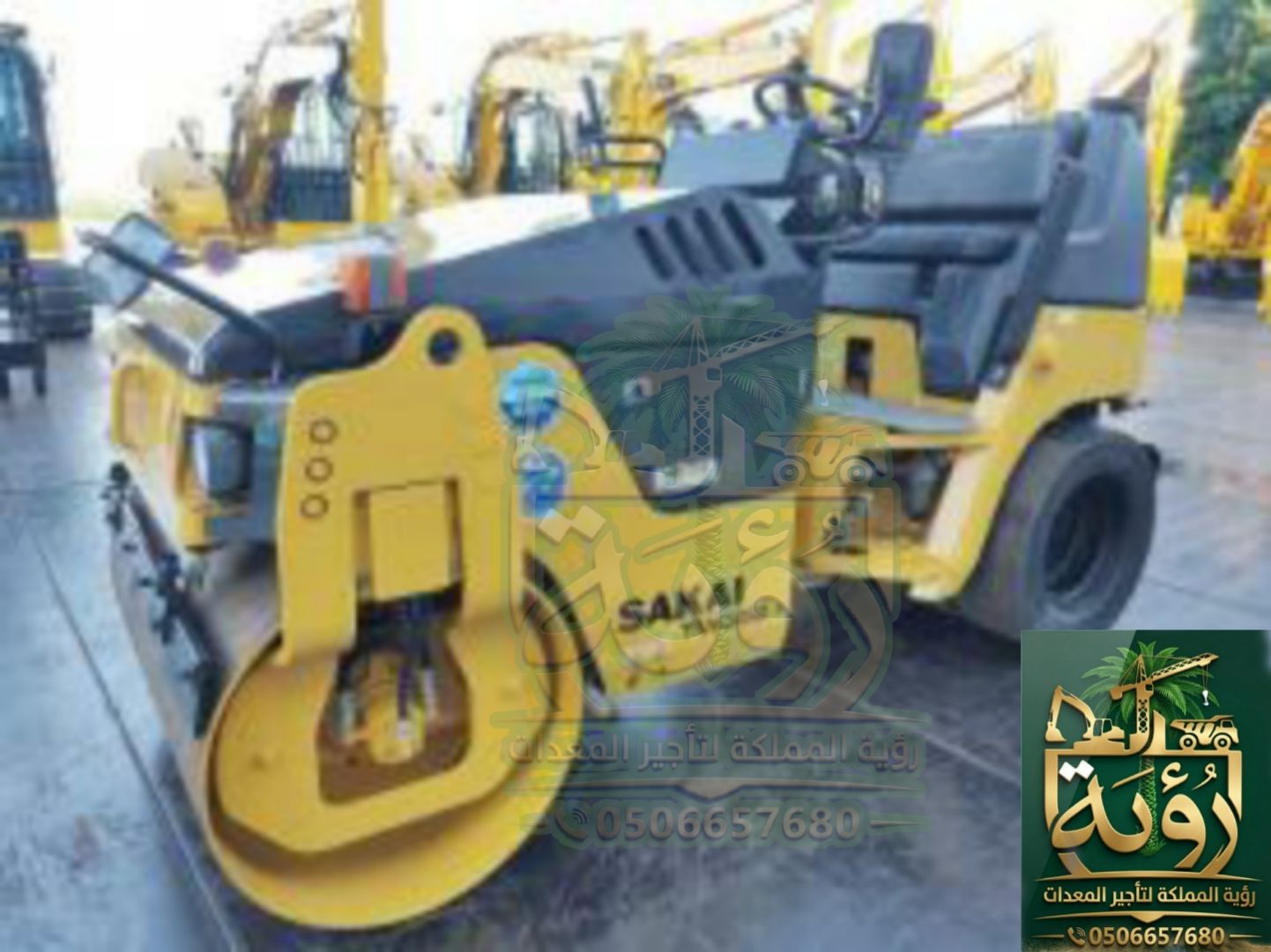 🏗️ رصاصة 1طن للإيجار في الدمام والجبيل | مدحلة | R